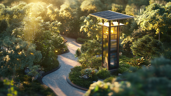 Torre de Iluminação Solar: Sustentabilidade e Eficiência